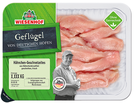 Wiesenhof Hähnchen-Filetgeschnetzeltes