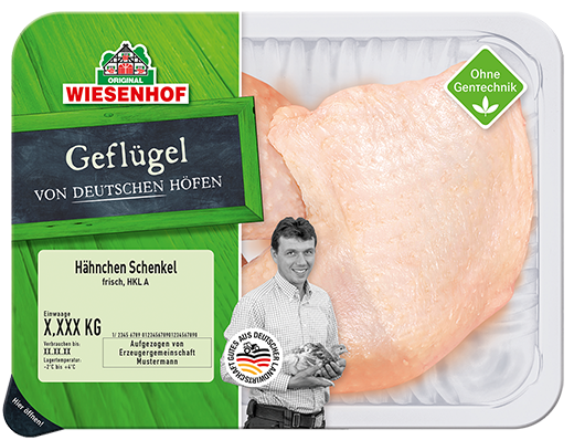 Wiesenhof Hähnchen Schenkel