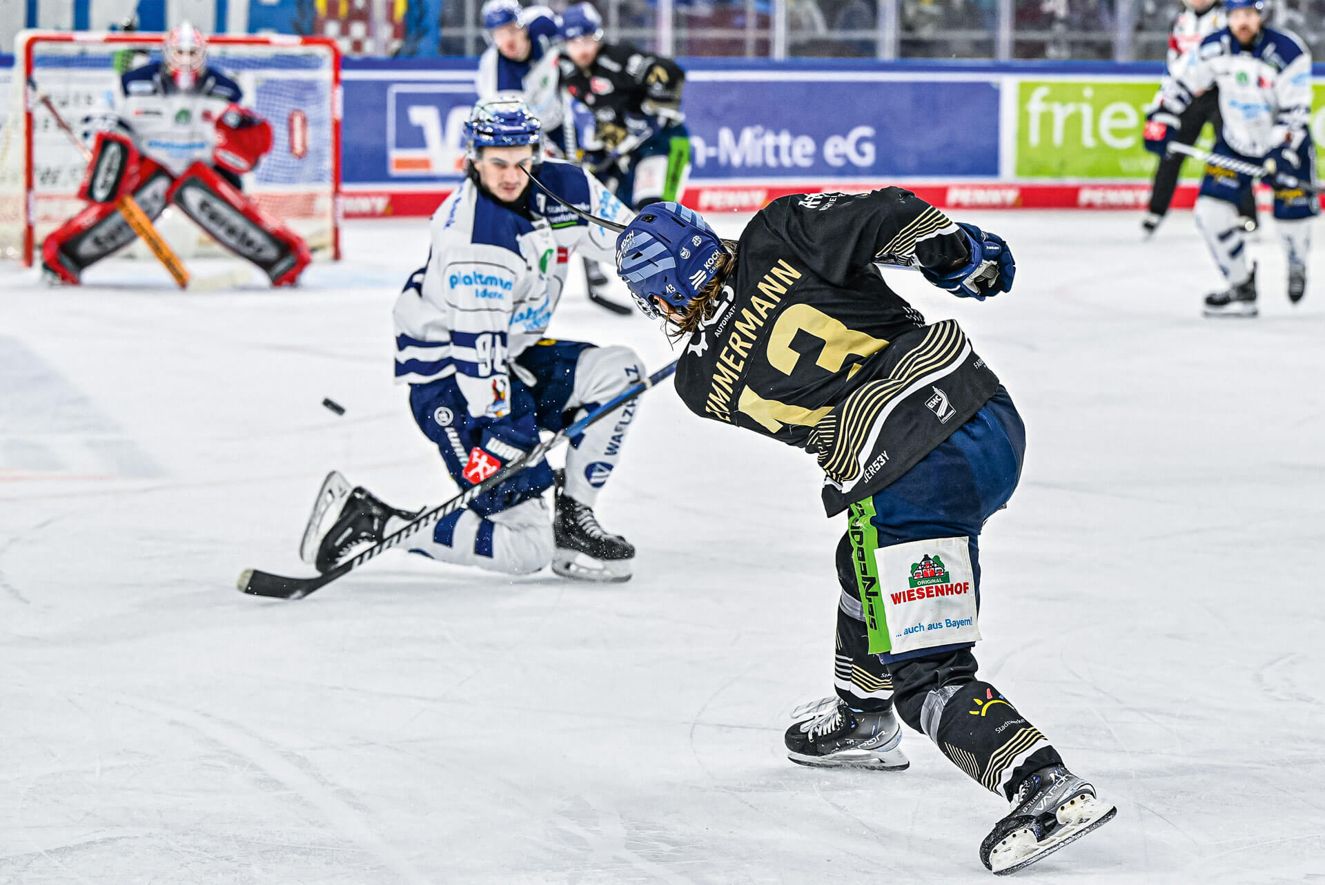 Straubing Tigers im Spiel